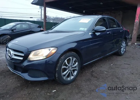 2016 Mercedes-Benz C 300 4Matic from USA, damaged, VIN 55SWF4KB1GU154225